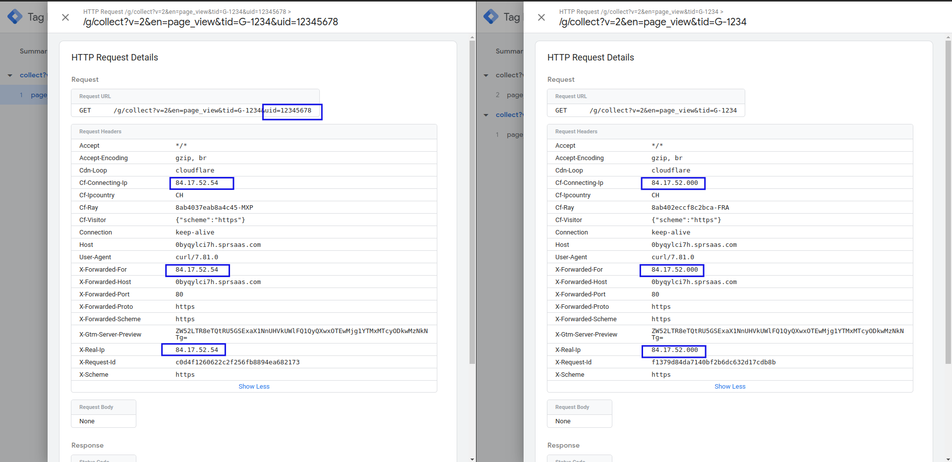 Anonymizer screenshot