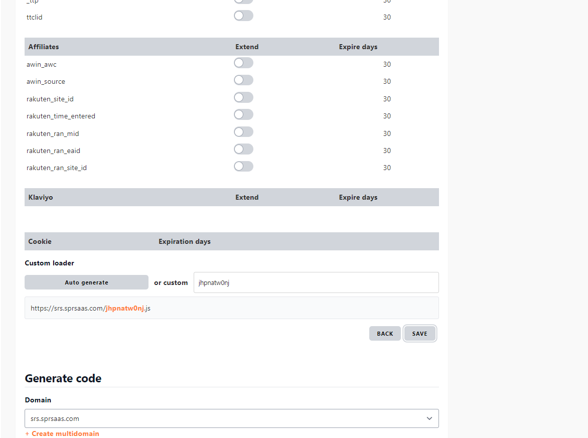 Cookiekeeper screenshot