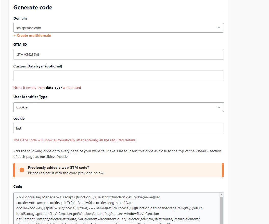 Cookiekeeper screenshot