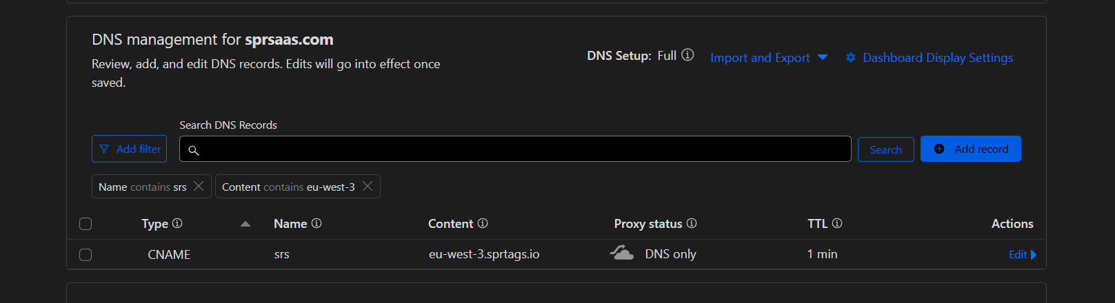 Multidomain screenshot