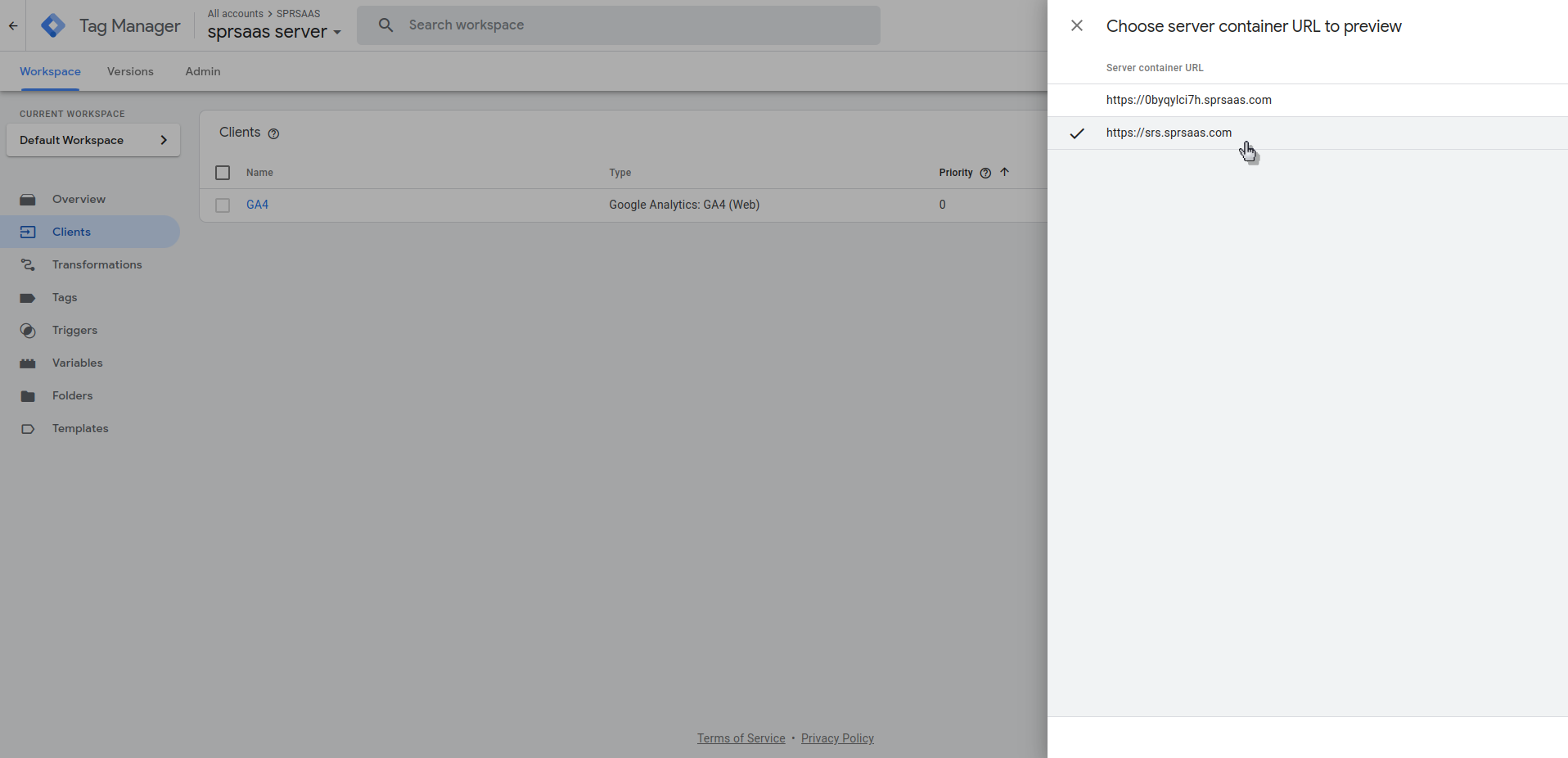 Multidomain screenshot