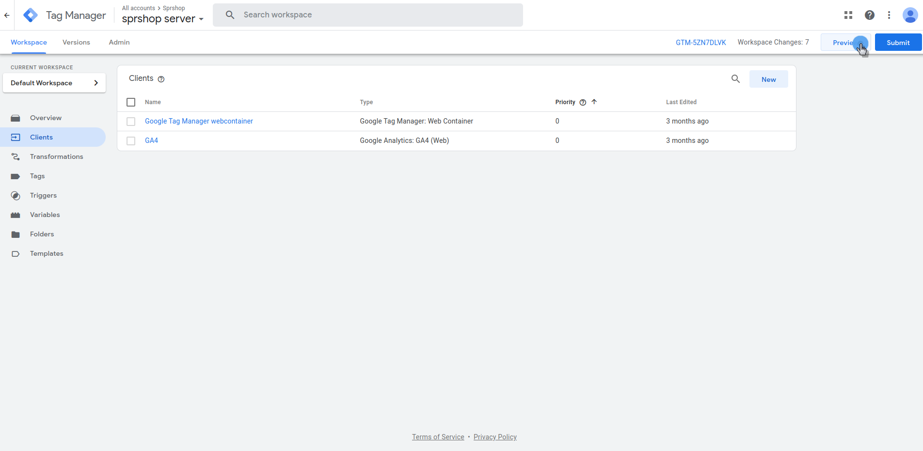 Previewheader screenshot